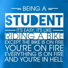 Being a student - bike