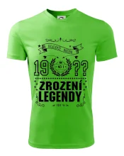 Zrození legendy - pro všechny - vlastní letopočet