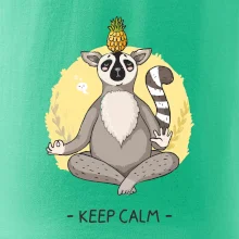 Yoga - keep calm kreslený Yoga - keep calm kreslený