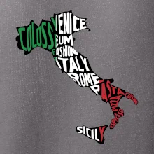 Mapy - názvy měst - Italie