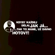 Elektrikář - kdyby každej dělal jak já, tak to máme už dávno hotový