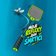 Badminton smrtící reflexy