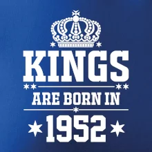 Kings are born in 1952