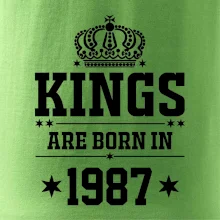 Kings are born in 1987