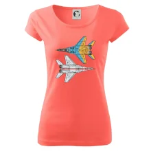 Mig 29 Fulcrum ze spoda a ze zhora