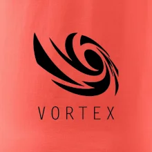 Vortex logo jednobarevné