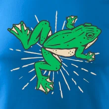 Žába zelená kreslená