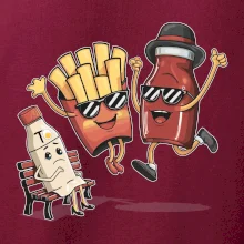 Souboj o hranolky kečup tatarka