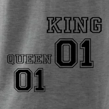 King - Queen - 01 dres (černobílá)