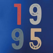 Vintage číslice 1995