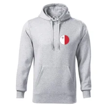 Vlajka Malta kulatá na prso