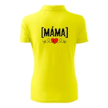 Nápis máma a srdce