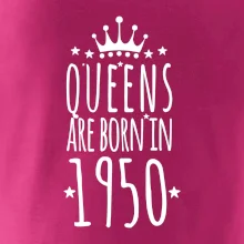 Queens are born in 1950
