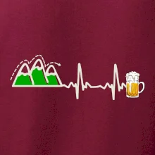 EKG z hor na pivo