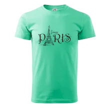 Paris nápis Eiffelovka rovný Paris nápis Eiffelovka rovný