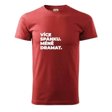 VÍCES PÁNKU. MÉNĚ DRAMAT.