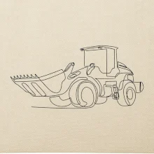 Nakladač jedním tahem