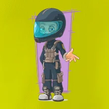 Vesmírný voják fialový