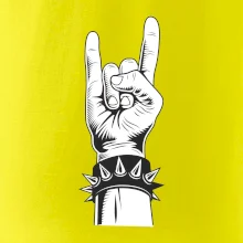 Rock ruka s náramkem