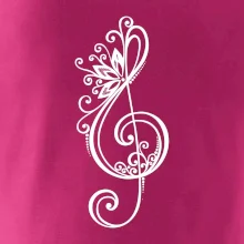 Houslový klíč kytky