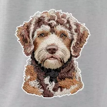 Lagotto romagnolo vyšívaná hlava