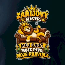 Záříjový mistr -  můj gauč, moje pivo, moje pravidla