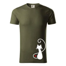 Zamilovaná kočka zpředu