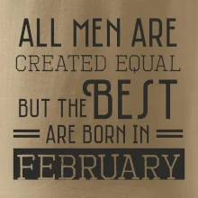 All men are created equal february