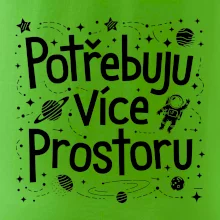Potřebuju více prostoru