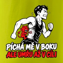 Běžec píchá mě v boku