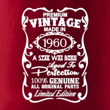 Vintage Etiketa - 1960