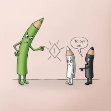 Pastelky - kdo to byl? (Hana-creative)