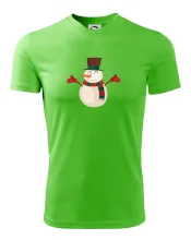 Vánoční sněhulák