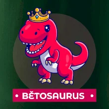 Dinosauří jména - červený dinosaurus