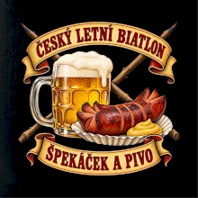 Český letní biatlon špekáček a pivo