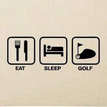 Eat sleep golf