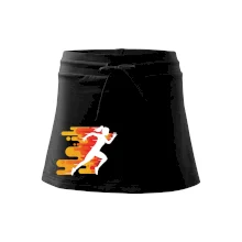 Běhání - oranžová žena