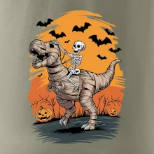 Halloween - dinosaurus a kostra