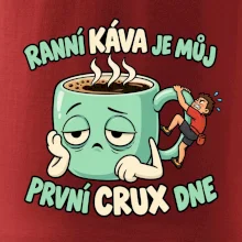 Ranní káva první crux dne