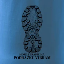 Moje terapie má podrážku Vibram