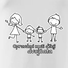 Opravdoví muži dělají dvojčata - kluk kluk