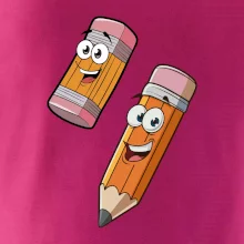 Parové triko - Tužka a guma