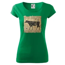 Egyptské hieroglyfy kráva