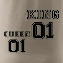 King - Queen - 01 dres (černobílá)