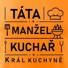 Táta manžel kuchař šéf kuchyně Táta manžel kuchař šéf kuchyně