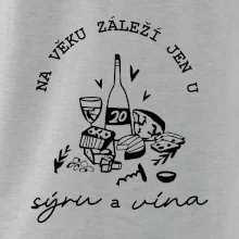 20 na věku záleží jen u sýru a vína