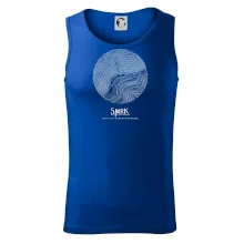 Smrk - vrstevnice v kruhu