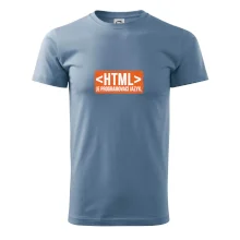 HTML JE PROGRAMOVACÍ JAZYK