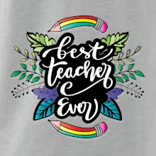 Barevné tužky best teacher ever