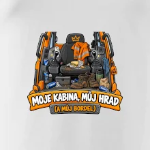 Kabina bagristy můj hrad a můj bordel